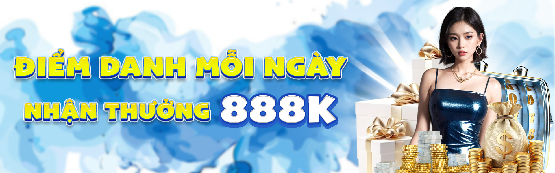 Banner điểm danh mỗi ngày