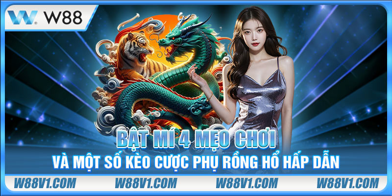 Bật mí 4 mẹo chơi Dragon Tiger hiệu quả nhất tại W88